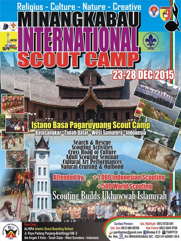 Minangkabau International Scout Camp 2015