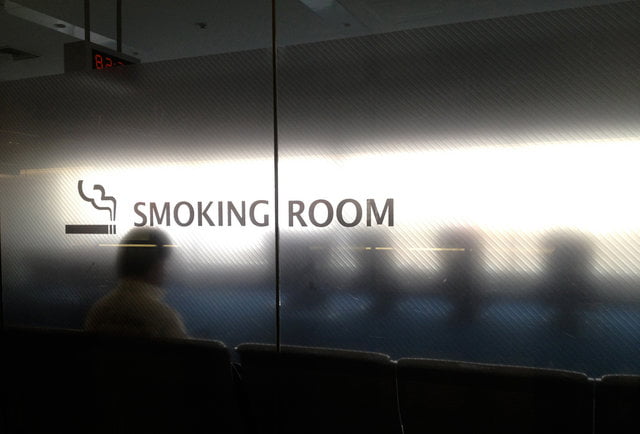 smoking-room