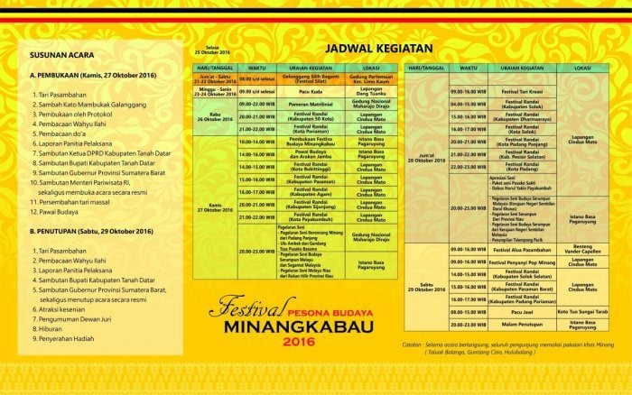 Festival Pesona Budaya Minangkabau