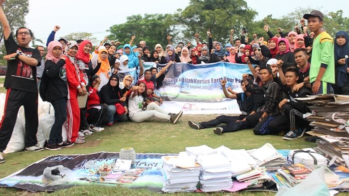 #BijakKertas, Aksi Peduli Pohon dan Lingkungan oleh Earth Hour