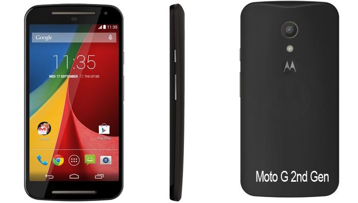 Moto G generasi kedua dijual di India