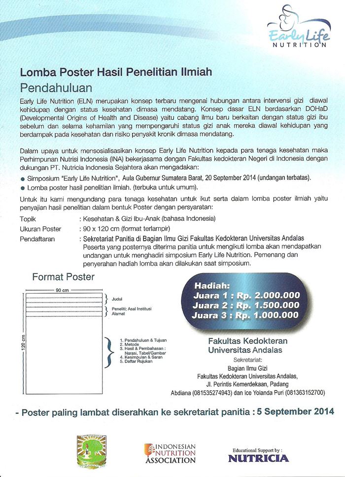 Simposium “Early Life Nutrition”