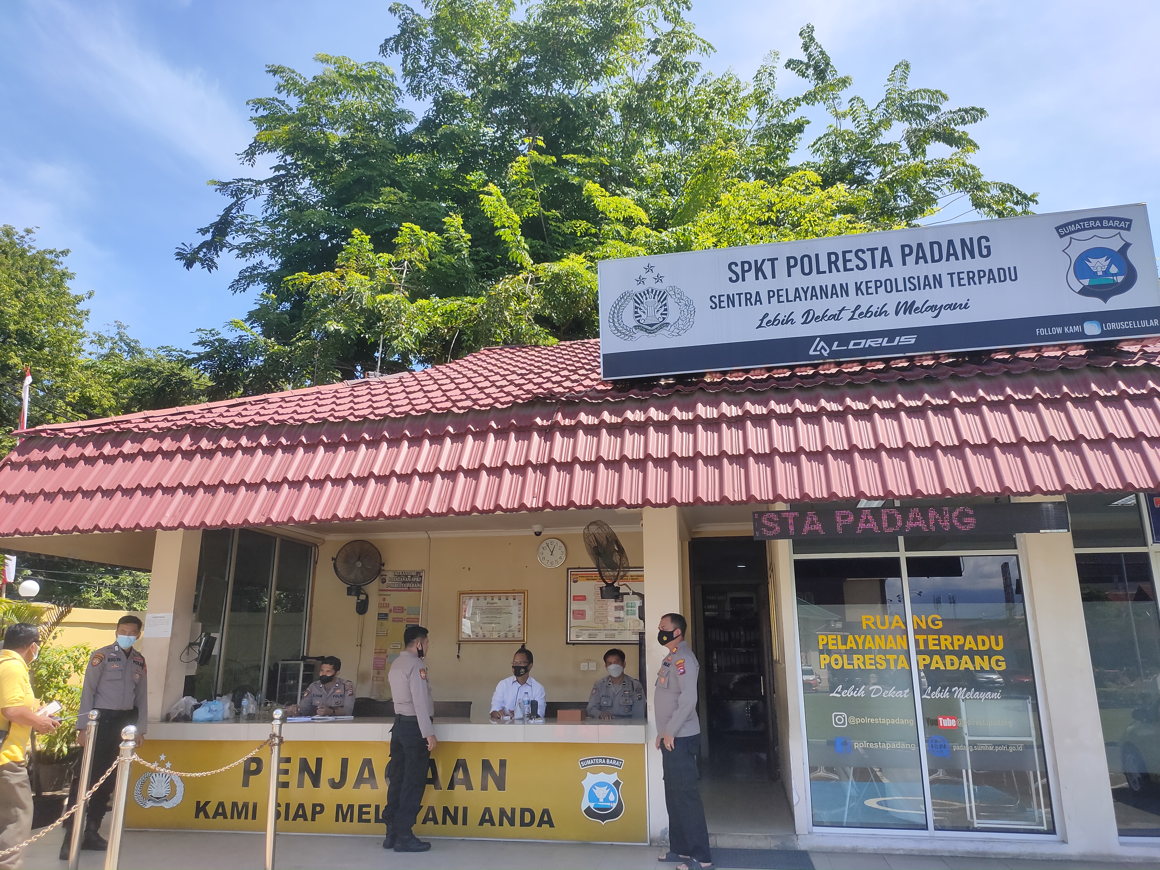 Polresta Padang belum Berlakukan Penutupan Ruas Jalan (Foto: Fathia/infosumbar))