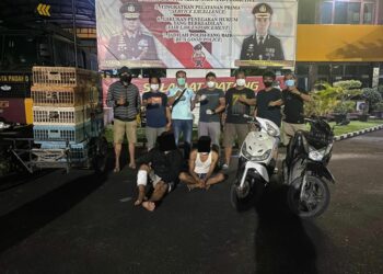 Tim Klewang Ringkus Dua Pria yang Bobol Kios Sembako di Padang