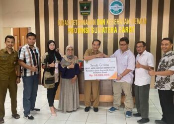 Dukung Program Pelatihan Juru Sembelih se-Sumatera Barat, PT Japfa Comfeed Indonesia Serahkan Bantuan CSR ke Disnak Sumbar
