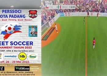 Ada Tim Dari Sumatera Utara, Turnamen Street Soccer Hoyak Kota Padang Mulai Besok