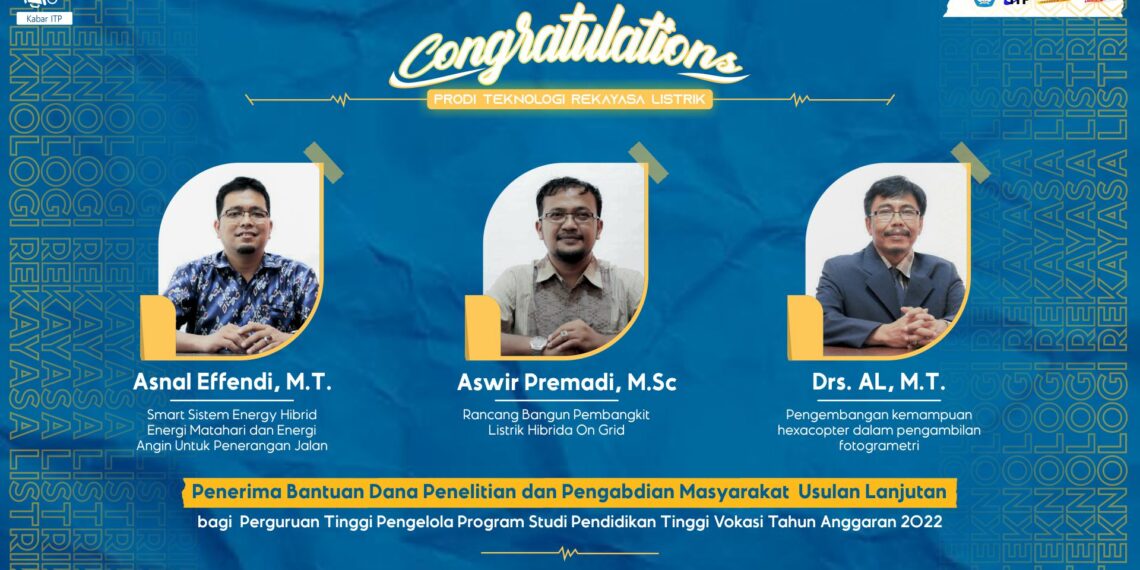 Tiga Dosen ITP/Istimewa