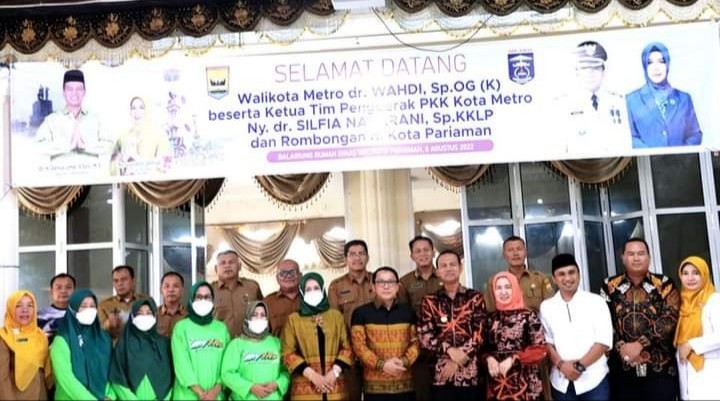 Disela Rakernas ke-XV APEKSI di Padang, Empat Walikota di Indonesia ke Kota Pariaman Pelajari Program Satu Keluarga Satu Sarjana