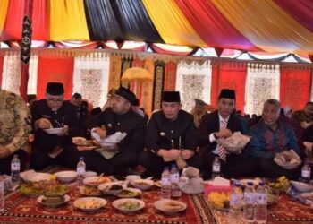 Sajian Makan Bajamba jadi puncak Hari Jadi Kota Sawahlunto ke-134 tahun pada 1 Desember 2022
