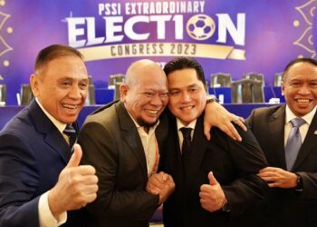 Peroleh 64 Suara, Erick Thohir Ketua Umum PSSI 2023-2027