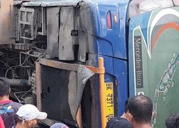 Satu Orang Meninggal dalam Kecelakaan Bus ALS di Malalak, Puluhan Penumpang Luka-Luka