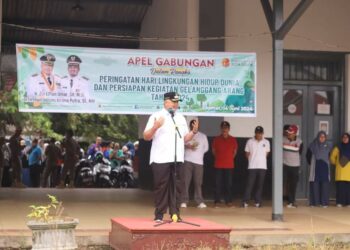 Persiapan Gelanggang Arang, Pemko Solok Goro Bersama di Stasiun Kereta Api