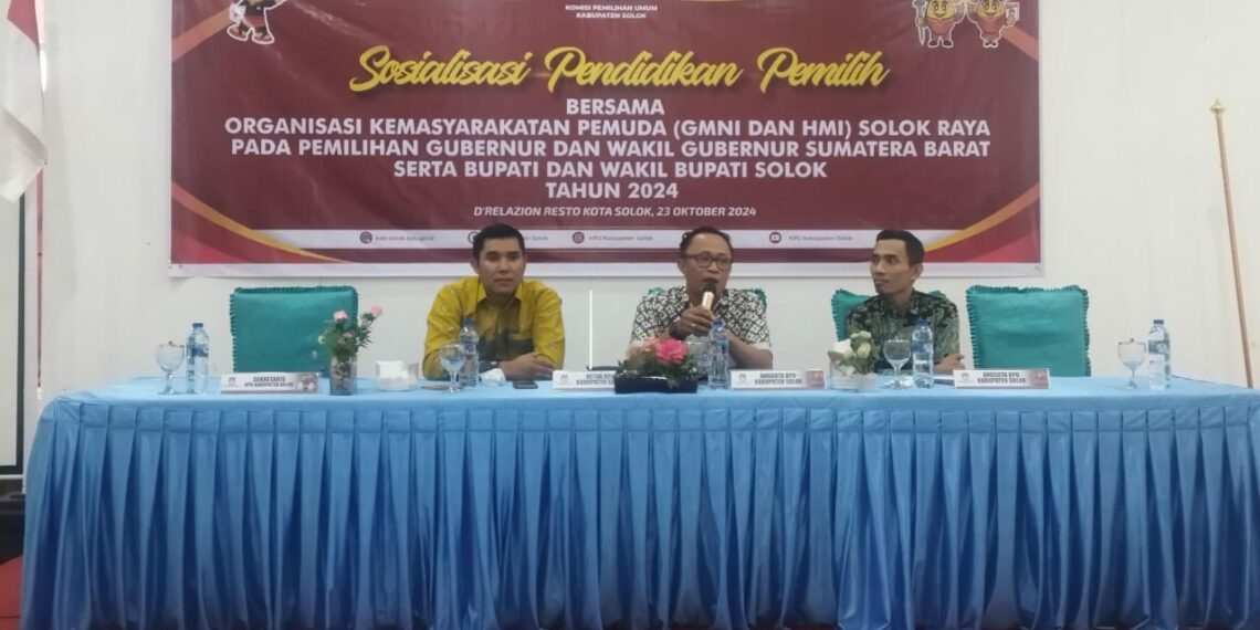 KPU Kabupaten Solok Ajak Mahasiswa Ikut Sosialisasikan Pilkada ke Masyarakat