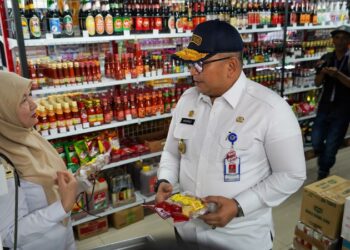 Pemko Padang dan BBPOM Sidak Pusat Perbelajaan