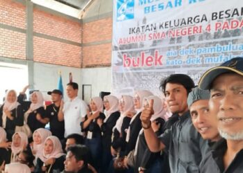 Bulek Kato Dek Mufakaik, Indra Dt Rajo Lelo Terpilih Kembali Pimpin IKABISMA N 4 Padang Periode 2025-2029